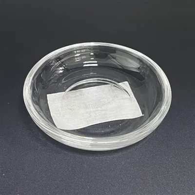 Piatto di sapone in vetro rotondo